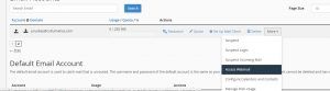 Como crear una pagina web para artista- Consultar correo en cpanel