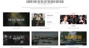 Como crear una pagina web para escenicas, teatro, actores, modelos - Silverscreen Tema