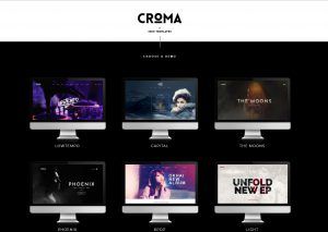 Como crear una pagina web para musicos, bandas y solistas - Croma Tema