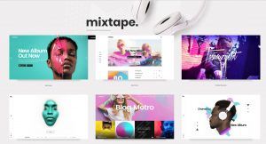 Como crear una pagina web para musicos, bandas y solistas - Mixtape Tema