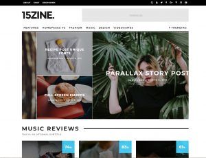 Como crear una pagina web para revistas, editoriales o escritores - 15Zine Tema
