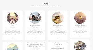 Como crear una pagina web para revistas, editoriales o escritores - Crissy Tema