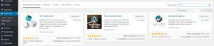 Hacer tu pagina web de artista- WordPress Buscar plugin por nombre