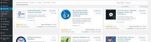 Hacer tu pagina web de artista- WordPress Buscar plugin por uso